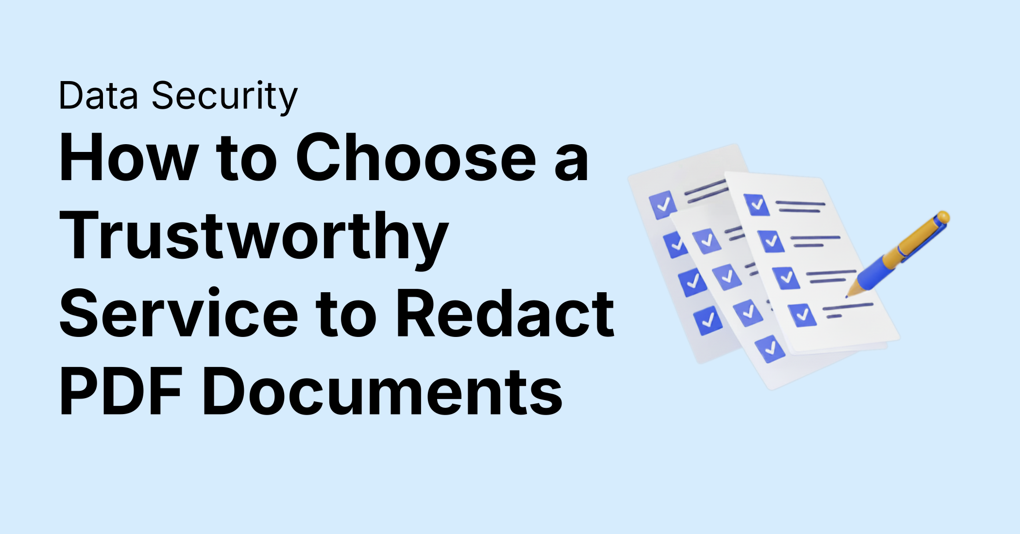 How to Choose a Trustworthy Service to Redact PDF Documents